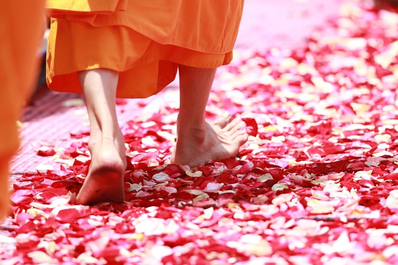 Labyrinth Path Walking Meditation