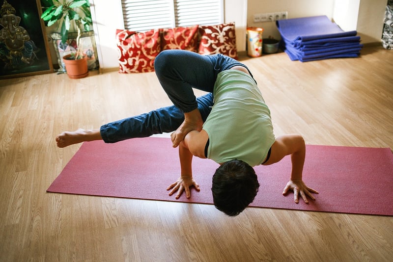 Mindful Yoga Pose